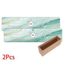 1 pieza Alfombrilla de grifo con estampado de mármol, de poliéster duradero, de secado rápido, fácil de limpiar, adecuada para cocina y baño, fácil de instalar, decoración diaria, regalo, alfombrilla de baño, alfombrilla de grifo duradera, accesorio de grifo - Multicolor - Ver 12