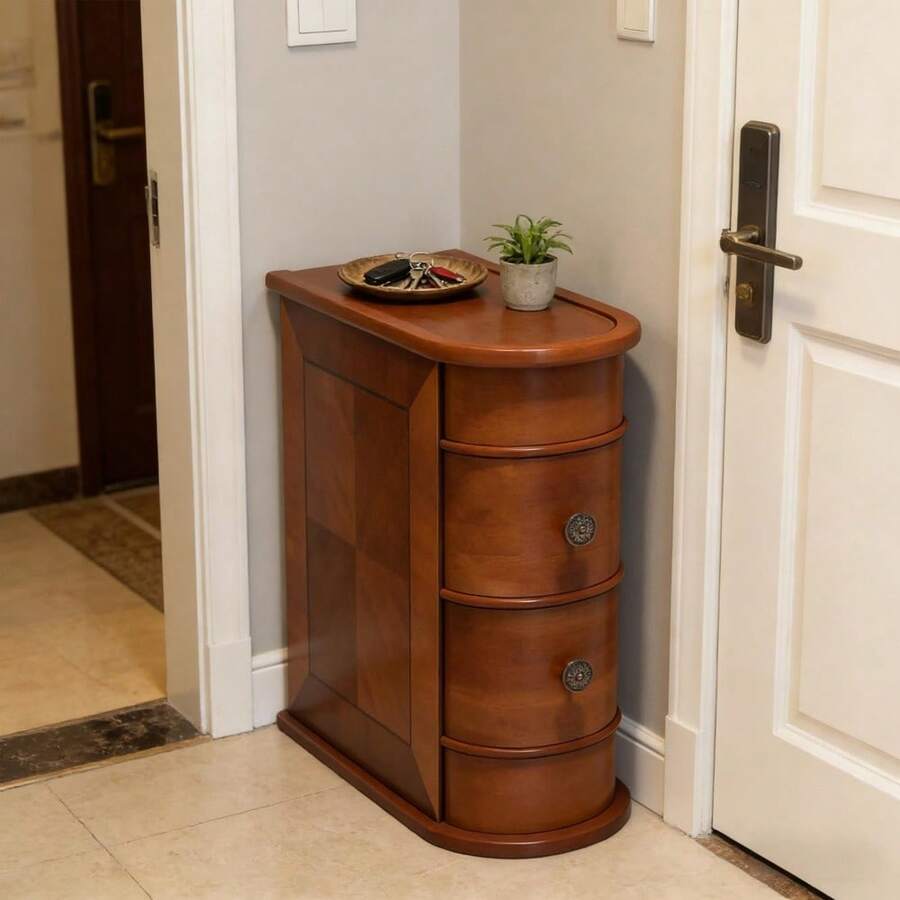 Nightstands - Rust Brown - View 1