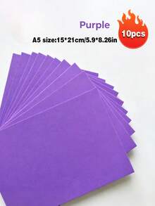 10张2毫米厚、20x30厘米的彩色海绵纸，带闪光塑料纸，颜色多样，适用于美术工艺学校项目、剪贴簿、DIY角色扮演、EVA泡沫纸套装，可用于手工和DIY艺术创作。 - 彩色 - 查看 21