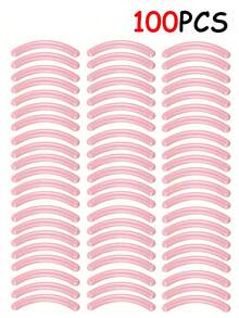 100pcs Eyelash Curler Rubber Pads, Replacement Eyelash Curler Rubber Strips, Beauty Tools For False Eyelashes (30/2pcs) - Multicolor - View 8