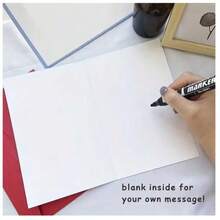 1pc "You Are The Best Nana" Birthday Card, Suitable For Sending Warm And Special Birthday Wishes To Grandma, Foldable Card With Space To Write Your Own Greeting (Comes With Random Envelope) - Nana's Grandson Is Not Ugly - View 10