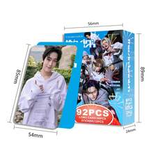 92pcs E-Team High Definition Double-Sided Photo Cards For New Album, Suitable For Holiday Gifts, Fun And Cute Gifts, Birthday Gifts, Easter Gifts, Halloween Gifts, Christmas Gifts, Party Gifts, Katseye Light Stick, Straykid, Photocard, K-Pop, Katseye Photocard - Multicolor - View 4