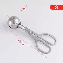 Stainless Steel Meatball Maker, Meatball, Meat Patty, Rice Ball, Fish Ball Kitchen Tools, Dumpling Shaper, Ice Cream Scoop, Kitchen Gadgets - Meatball Sandwich - View 2