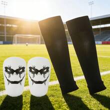 Set de 4 accesorios de fútbol - Esenciales para deportes de fútbol, que incluyen calcetines deportivos, plantillas de entrenamiento, transpirables, multicolor, adecuados para partidos y entrenamientos de fútbol - Multicolor - Ver 12