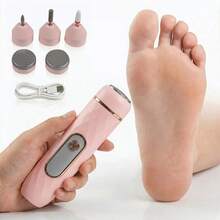 Kikir Kaki Elektrik Isi Ulang, Set Perawatan Kaki Portabel, Pengisian Daya USB, Untuk Perawatan Kaki yang Halus, Memoles Kuku, Manikur, Pedikur, Penggosok Berdiri dan Seni Kuku DIY - View 5