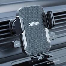 Car Air Vent Phone Holder With Hook Clip, 360 Degree Rotation, Compatible With Multiple Phones, Suitable As Holiday Gift - Multicolor - View 2