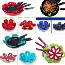 3pcs/Pot Protectors Set, Anti-Scratch & Heat-Resistant Cookware Dividers, Stackable Kitchen Protection Pads For All Size Pots & Bowls, Non-Slip, Durable & Reusable - Random Color/style - View 2