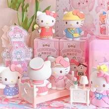Caixa Surpresa da Série Sanrio Fofa, Caixa Surpresa de Diário Feminino Rosa, Decoração de Mesa Colecionável. Caixa Surpresa da Série Diário da KT Cat, 8 Designs Únicos e de Alta Qualidade, Suave e Reconfortante para Meninas. Material PVC Premium Espesso, Textura Fina, Artesanato Requintado. - Multicolorido - Visão 1
