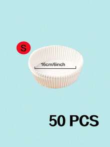 50/100 buc hârtie de copt de unică folosință pentru friteuza cu aer, hârtie de copt antiaderentă potrivită pentru coacere, prăjire, cuptor cu microunde și gătit, aplicabilă pentru Paște, Ziua Tatălui, Ziua Mamei, Crăciun și Halloween - Multicolor - Vizualizare 17