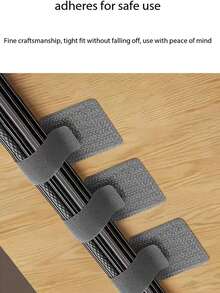 魔术贴理线器，数据线管理夹，桌面扎线带固定器，黑/白/灰 - 彩色 - 查看 8