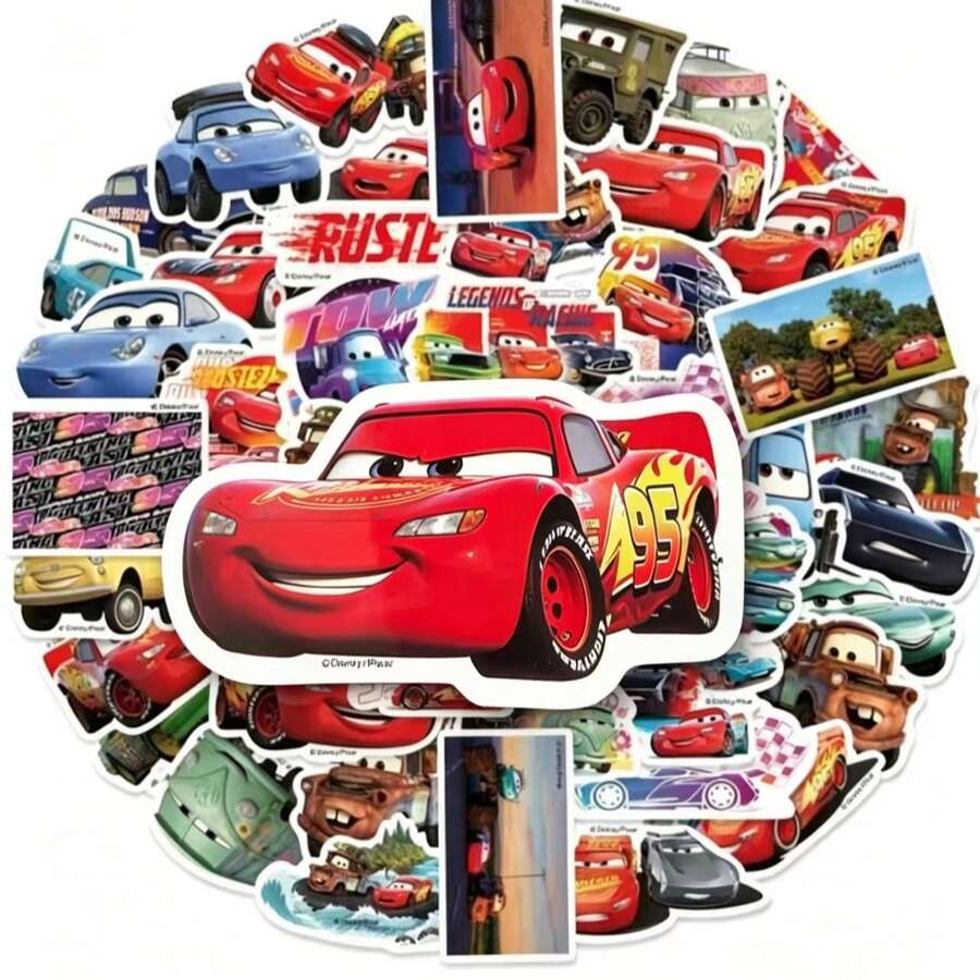 Bộ 50 miếng dán graffiti chính hãng Disney dành cho xe hơi, hình dán xe hơi cực chất và phong cách, dùng để trang trí cốc, điện thoại, vali, ván trượt, máy tính, đồ dùng văn phòng, quà tặng ngày lễ, quà sinh nhật, quà tặng tiệc tùng, quà tặng bạn bè. - Mảnh duy nhất - Xem 1