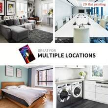 1pc Game Controller Design Decorative Wall Plate Cover - 2D Flat Printing, No Power/Battery Required, Easy Installation Over Light Switches And Outlets, Colorful Abstract Art For Living Room, Bathroom, Kitchen, Game Room, Bathroom Wall Art, Abstract Art Cover, Decorative Plate, 2D Flat - Multicolor - View 5