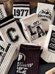 7 đôi tất cổ ngắn thoải mái, thoáng khí, phối ngẫu nhiên - Nhiều màu - Xem 3