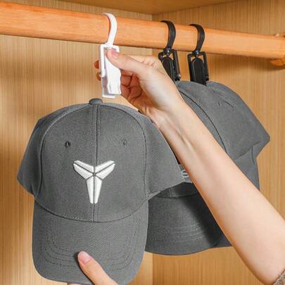 Bộ 3/4/5 kẹp nhựa đa năng, có thể dùng để treo quần áo, làm móc xoay, móc treo đồ trong nhà, móc treo tủ, giá đựng tất, v.v.