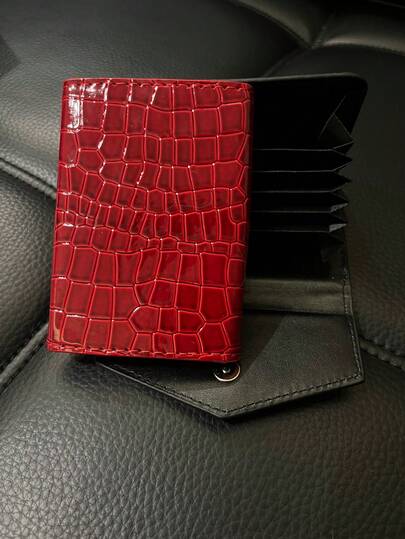 Luxury Brand Vivienne W-Westwood Card Case Short Card Holder Wallet In Signature Storage Bag Mini Wallet Purses And Bags Women Bag,2026 Mother's Day Gift For Mom,Gift For Her Sister Wife Girlfriend