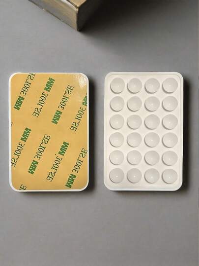 1 cái đế giữ điện thoại bằng silicon có giác hút, giá đỡ điện thoại có giác hút, Octobuddy, giá đỡ điện thoại dính, phù hợp với điện thoại thông minh.