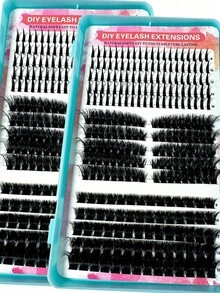 1pc False Eyelash, Suitable For Daily Makeup, Can Be Given As Gift To Girlfriend - D - View 2