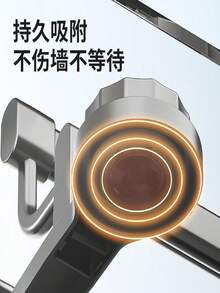 1-2个装可折叠吸盘式毛巾架 - 浴室毛巾架 - 免钻孔毛巾收纳环 - 适用于存放毛巾、首饰、发夹等 - 彩色 - 查看 7