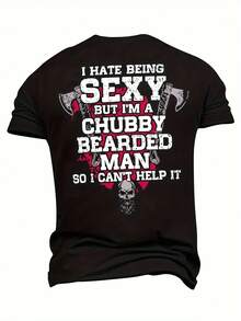 Hammer Skullsommer Plus Size Men's T-Shirt - Black - View 1