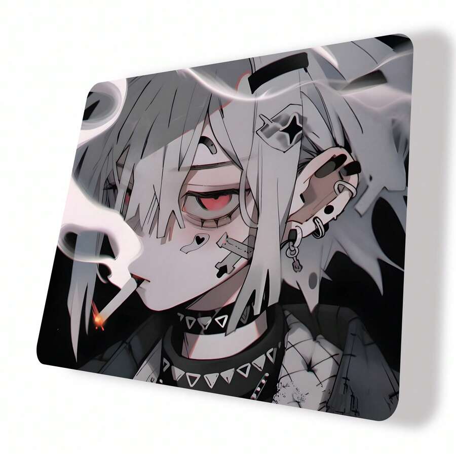 Premium Glass Gaming Mouse Pad, Ultra Smooth Surface, Precise Positioning For FPS, Waterproof Dustproof, 9H Scratch Resistant, Easy Wipe Clean, For Gamer Office Home