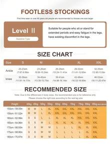 Cofoe 23-32mmHg Knee-High Compression Socks, Suitable For Men, Women, And Pregnant Women - Apricot - View 6