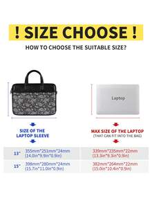 canvas artisan Shockproof Laptop Briefcase Business Anti-Collision Laptop Sleeve Bag With Handle - View 5