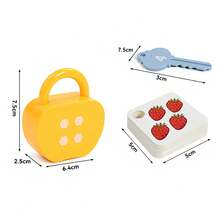 Children's Learning Lock With Keys, Digit Matching & Counting, Preschool Educational Toy, For Boys & Girls, Learning Game, Gift - Multicolor - View 5