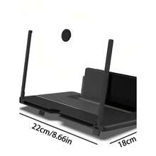 Amplificador de pantalla para móvil con protección ocular de ultra alta definición, soporte desmontable y dividido para móvil, - Multicolor - Ver 9