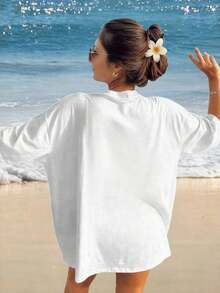 Women T-Shirts - Black - View 8