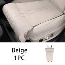 1 Set de Cojín de Asiento de Coche de Cuero Napa con Almohadillas Lumbares y para las Piernas, Cojín de Asiento Premium Simulado de Aerolínea, Cojín de Asiento Contorneado 3D para Mejorar la Comodidad y el Entorno de Conducción, se Adapta a Asientos Delanteros y Traseros, Accesorio de Interior de Coche - Multicolor - Ver 14