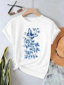 Women T-Shirts - White - View 2