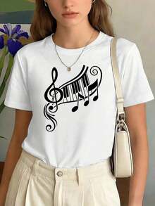 Women T-Shirts - White - View 1