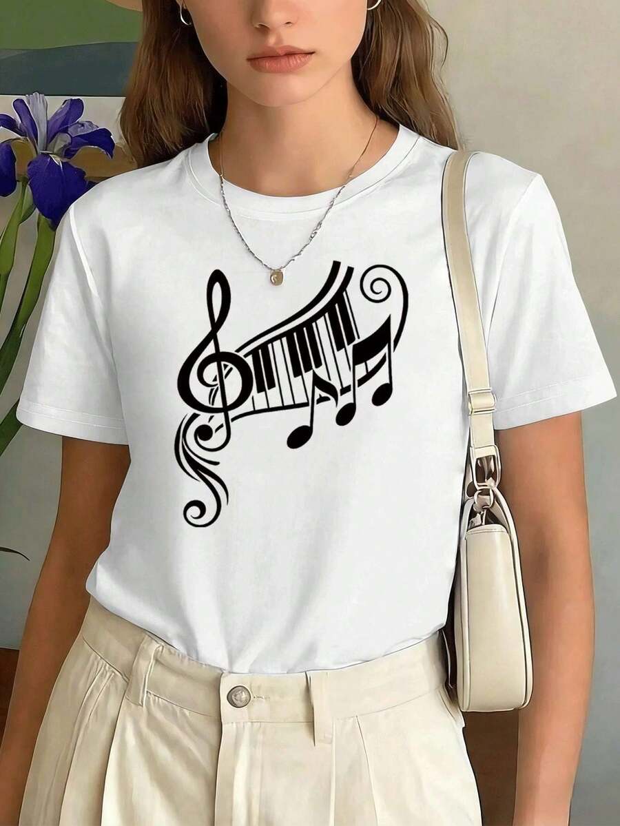 Women T-Shirts - White - View 1