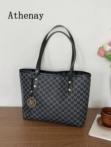 Nuova Borsa a Tracolla Versatile di Alta Qualità e Ampia Capacità, Adatta per Lavoro e Tempo Libero - nero - Visualizzare 4