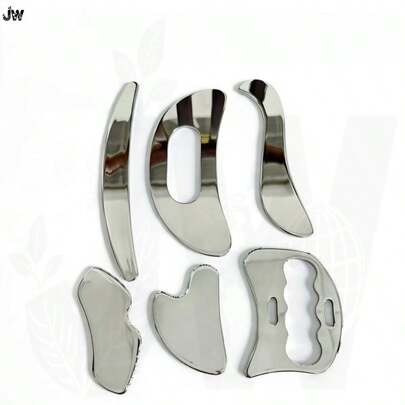 JW Crafted From High-Quality Stainless Steel And Designed Specifically For Deep Muscle Work, This Professional Soft Tissue Scraper Is A Specialist Tool. Its Smooth Edges And Ergonomic Design Ensure And Comfortable Use On All Parts Of The Body, Making It Particularly Suitable For The Back, Legs, Shoulders, Arms And Other Large Muscle Groups. Sturdy, Easy To Clean And Built To Last, It Is Ideal For Both Home Use And Professional Massage Therapists.
