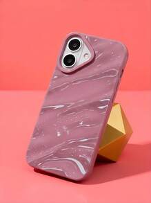 1个全新亮面波浪纹材质手机壳，兼容 17 Pro Max/17/17 Pro/16 Pro Max/16/16 Pro/16 Plus/15 Pro Max/15 Pro/15 Plus/15/14 Pro Max/14 Pro/14/13 Pro/13/12 Pro/12/11/XS/X Max/8 Plus/7，防震柔软全包保护壳，女士适用，也适用于13 Pro Max/XR。 - 淡紫色 - 查看 1