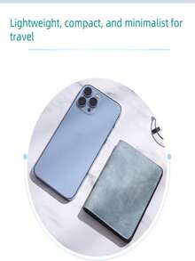 1 buah Dompet Kartu Kredit Kulit PU Ultra Tipis, Desain Ringkas, Gaya Minimalis, Dompet Saku Depan, Sempurna Untuk Pria Untuk Menyimpan Uang Tunai, Kartu Kredit, SIM, dll. - MultiWarna - View 9