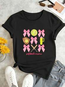Women T-Shirts - Black - View 2