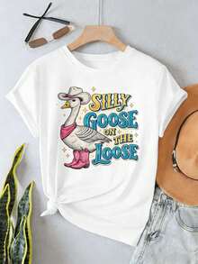Women T-Shirts - White - View 2