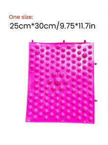 1pc Foot Massage Mat, Acupressure Massage Pad, Foot Reflexology Mat, Anti-Slip Bath Mat, Yoga Mat, Outdoor Game Mat - Multicolor - View 10