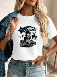 Women T-Shirts - White - View 1