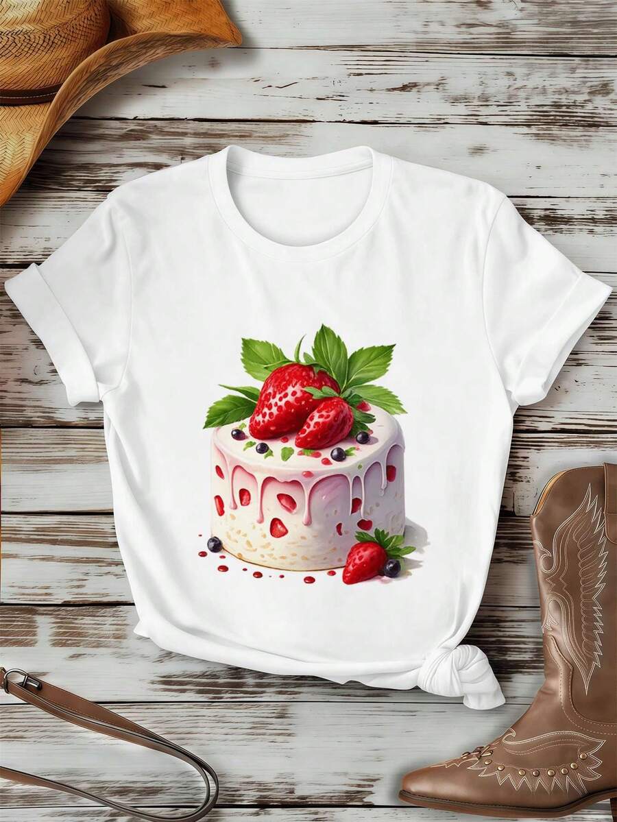 Women T-Shirts - White - View 1