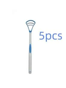 1 Bộ (Xanh dương + Đen + Hồng + Xanh lá cây) Dụng cụ làm sạch lưỡi cầm tay dành cho người lớn, nhẹ nhàng làm sạch mảng bám trên lưỡi cho hơi thở thơm mát, nhỏ gọn và dễ dàng mang theo trong túi quần hoặc túi xách. - Nhiều màu - Xem 11