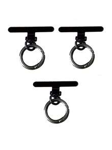 1pc Ultra-Thin Rotatable Metal Clip, Stainless Steel Connector, Phone Holder Ring, Can Connect Phone Lanyard And Pendant, Suitable For Various Smartphones, Durable - Multicolor - View 14