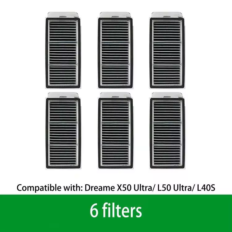 Accessories For Dreame X50 Ultra/L50 Ultra/L40S Vacuum Cleaner: Main Brush, Filter Net, Mop Cloth, Side Brush - View 12