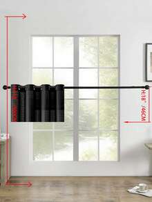 Bộ 1/2 rèm cửa giả vải lanh, rèm cửa sổ mỏng nhẹ có kết cấu, rèm cửa sổ giả vải lanh cho phòng khách và phòng ngủ, rèm cửa mỏng nhẹ có kết cấu, rèm cửa sổ hiện đại giả vải lanh có kết cấu cho phòng khách và phòng ngủ, trang trí nhà cửa. - màu đen - Xem 44
