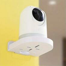 A Wall-Mounted Bracket Suitable For Two Security Cameras And A Baby Monitor. It Is Installed Using A Strong Adhesive, No Drilling Required. This Space-Saving Shelf Is Perfect For The Bedroom, Kitchen, And Living Room. - 1 Random Item - View 5