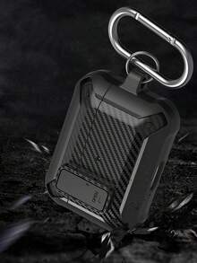 Tương thích với hộp đựng tai nghe Apple Pro 1/2/2/3, vỏ bảo vệ chống rơi bằng sợi carbon, chống thất lạc. - Nhiều màu - Xem 7
