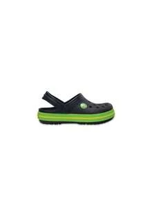 Sandalias Crocband para Niños - Comodidad Atemporal en Azul Marino y Verde, Tallas 19/20 a 30/31, Material CROSLITE - Las Crocs™ Crocband Clog ofrecen un diseño ergonómico ideal para los más pequeños, con una plantilla que se adapta a la forma del pie para un ajuste perfecto. Hechas de material CROSLITE, proporcionan ligereza y amortiguación, permitiendo que los pies respiren mientras los niños juegan. Disponibles en varias tallas, estas sandalias son perfectas para cualquier temporada gracias a su estilo versátil y duradero. - NAVG-Azul marino/Verde - Ver 8