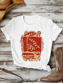 Women T-Shirts - White - View 1
